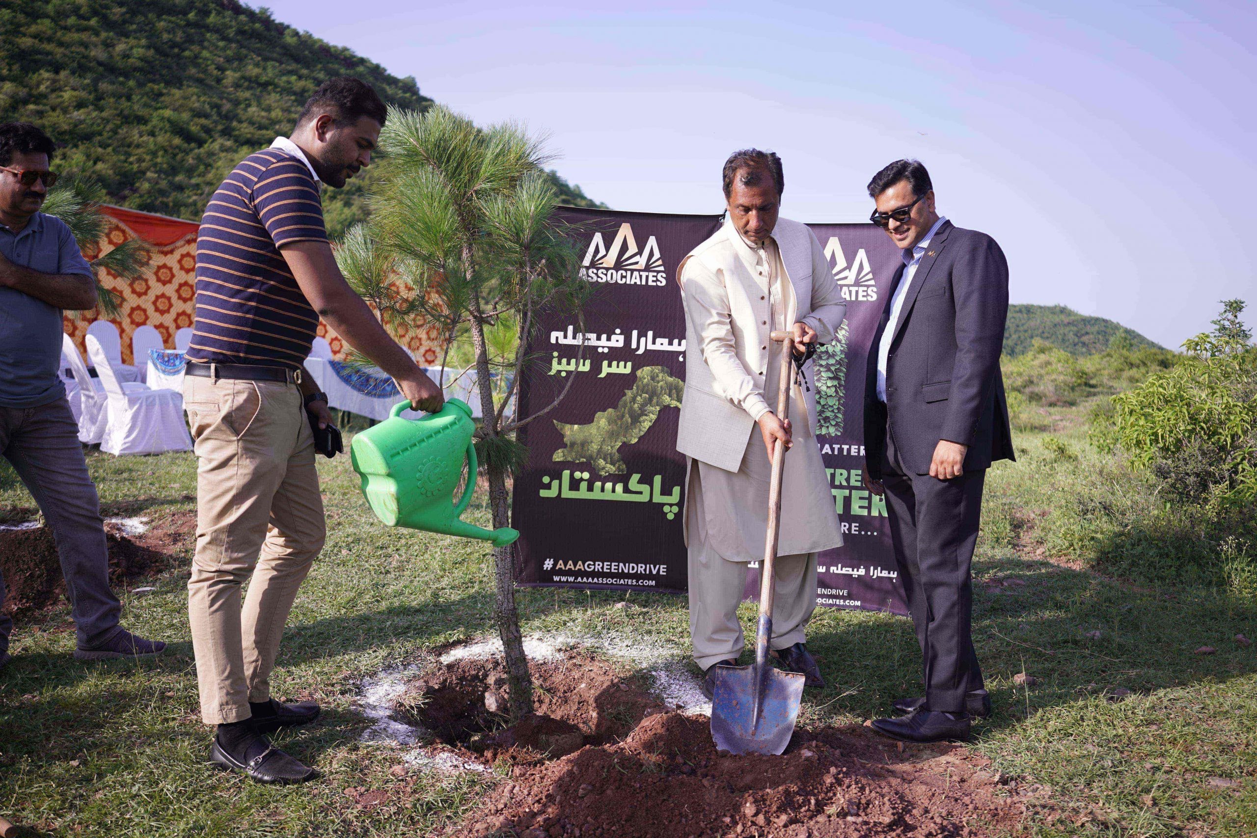 AAA Associates has initiated 1-Lac Tree Plantation Drive in Continuation