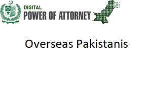 Read more about the article Digital Power of Attorney for Overseas Pakistanis